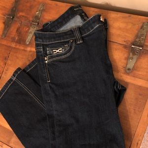 White House Black Market Cropped Jeans